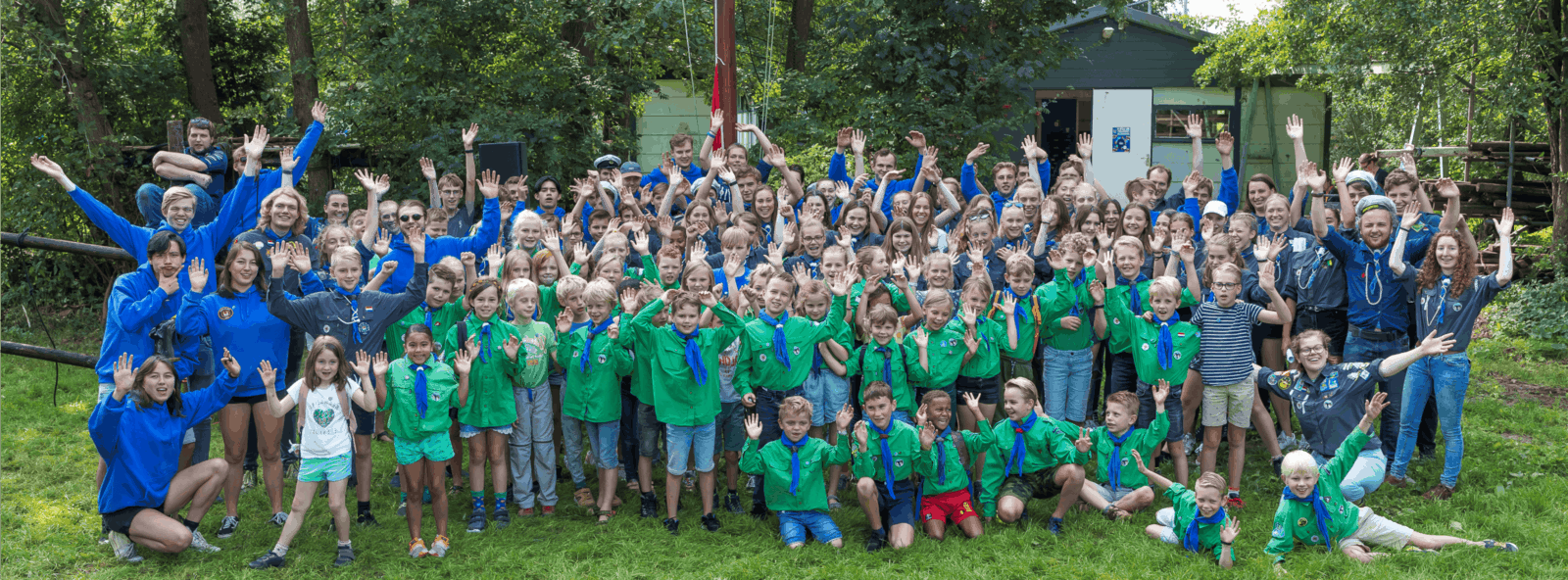 Waterscouting gouda groepsfoto