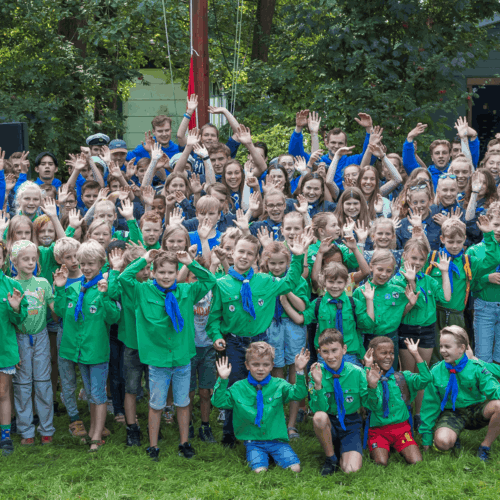 Waterscouting gouda groepsfoto