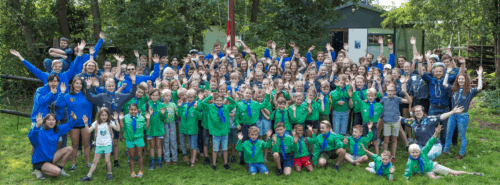 Waterscouting gouda groepsfoto