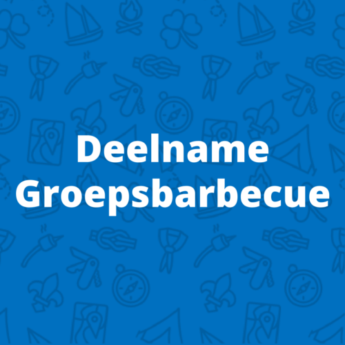 Waterscouting gouda product groepsbarbecue