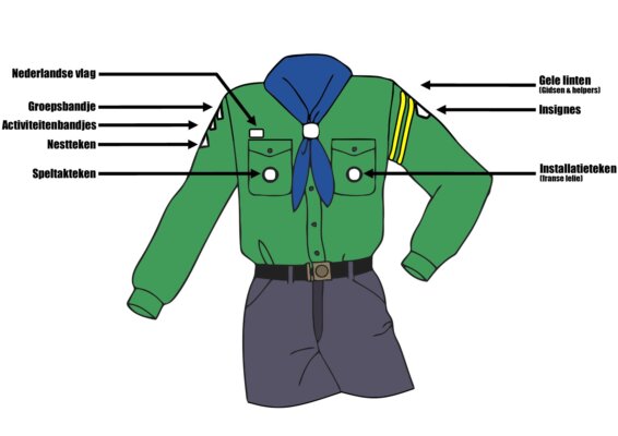 Waterscouting gouda uniform welpen